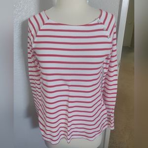 Gap Red/White Sweater -- Medium